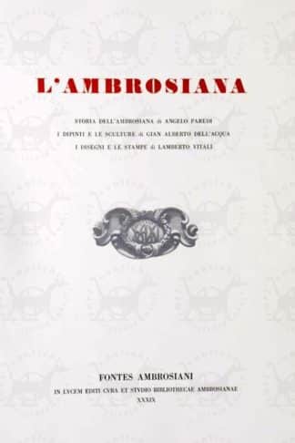 AA VV - L’Ambrosiana FRONTESPIZIO