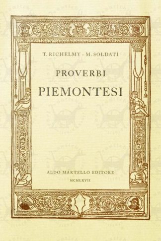 AA.VV. - Proverbi piemontesi