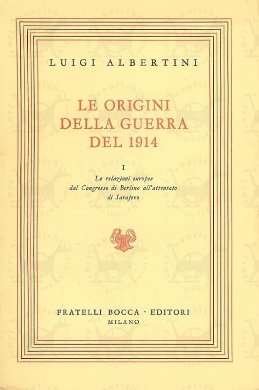 ALBERTINI LUIGI Le Origini Della Guerra Del 1914 Libri Rari Libri albertini-luigi-le-origini-della-guerra-del-1914-libri-rari-libri