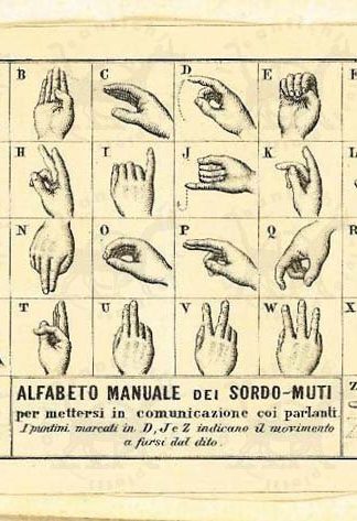 ANDRES GIOVANNI (abate don) - Dell’origine e delle vicende dell’arte d’insegnar a parlare ai sordi muti. Lettera dell'Abate D. Giovanni Andres Stampa