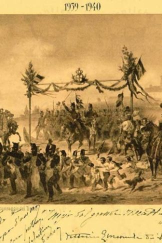 VITTORIO EMANUELE DI - 1848 Re Carlo Alberto al passaggio del Ticino