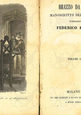 BORELLA FEDERICO - Brazzo da Milano. Manoscritto del secolo XVI
