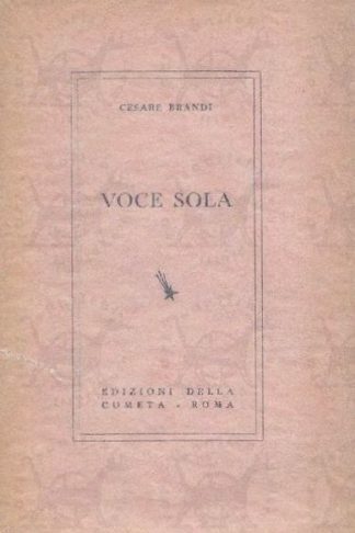 BRANDI CESARE - Voce sola