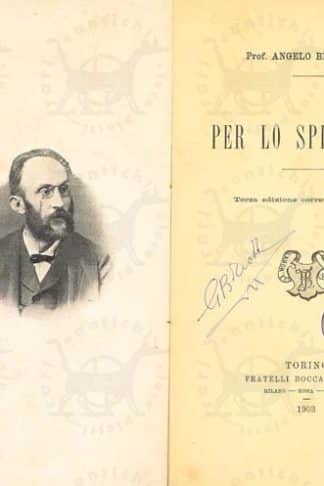 BROFFERIO ANGELO (prof.) - Per lo spiritismo