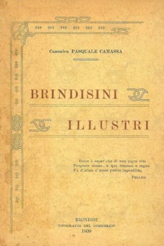 CAMASSA PASQUALE (canonico) - Brindisini illustri