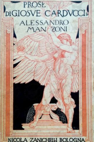 CARDUCCI GIOSUÈ - Alessandro Manzoni - Copertina anteriore