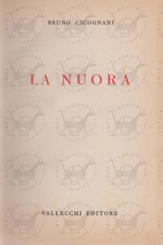 CICOGNANI BRUNO - La nuora