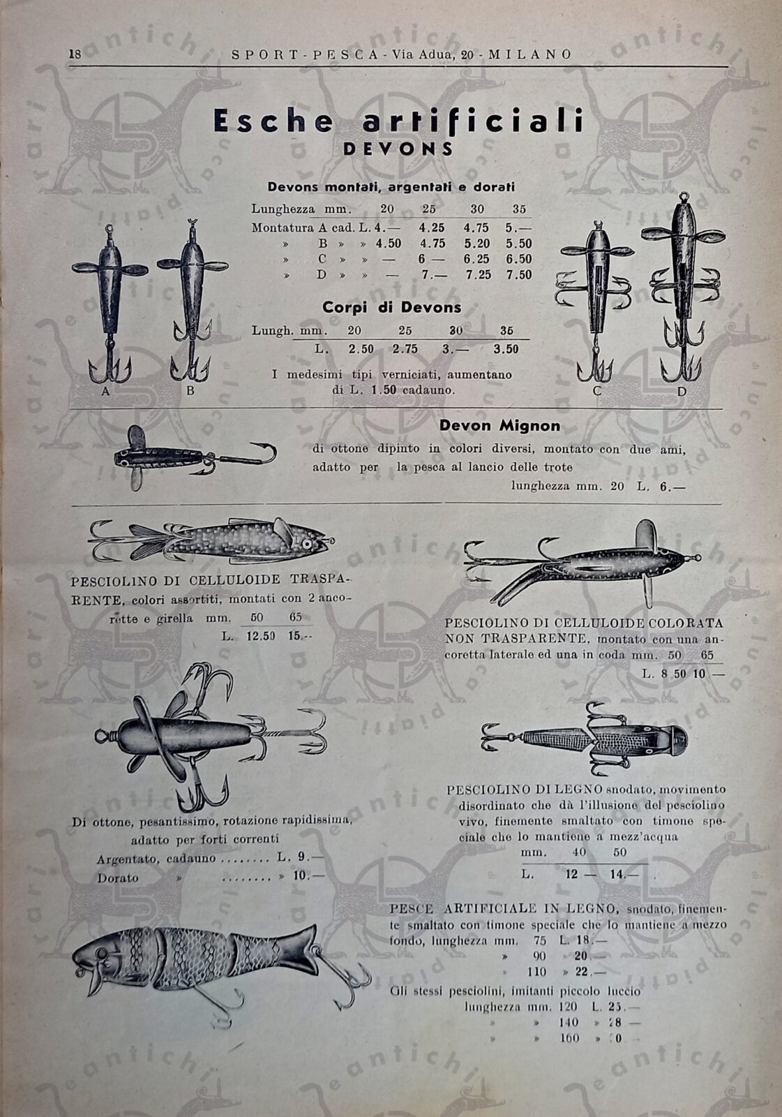 Catalogo_Commerciale_Sport_pesca_Fabbrica_di_attrezzi_per_la_pesca_di_A_Monzino_&_Garlandini_Milano_Via_Adua_20_interno_Catalogo_generale_Vendita all'_ingrosso_e_al_minuto