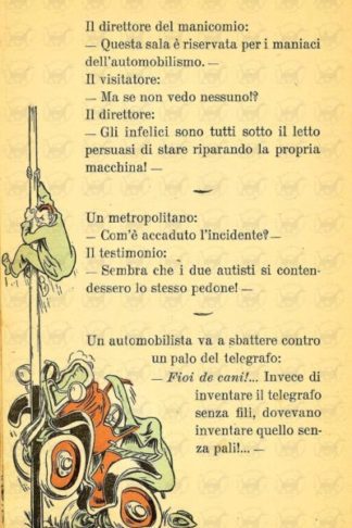 DA UDINE BENEDETTO - Barzellette per automobilisti Con figure di Manca
