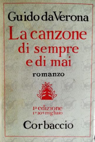 DA VERONA GUIDO - La canzone di sempre e di mai - Copertina anteriore