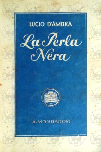 D'AMBRA LUCIO - La perla nera - Copertina anteriore
