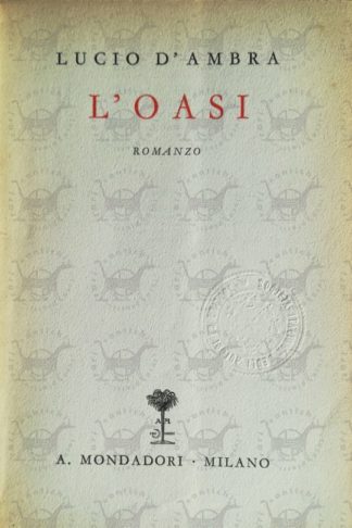 D'AMBRA LUCIO - L'oasi - Frontespizio