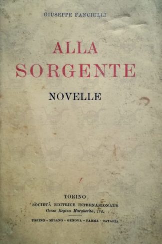 FANCIULLI GIUSEPPE - Alla sorgente