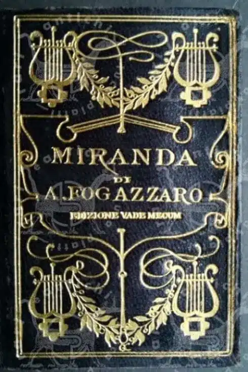 FOGAZZARO ANTONIO - Miranda Edizione minuscola