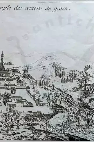 LE ROUGE Jardins anglo chinois