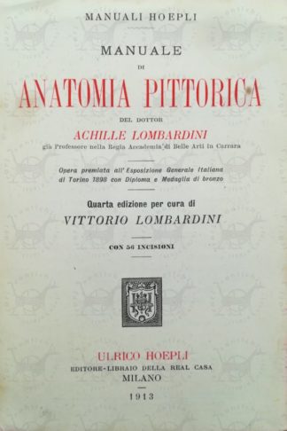 LOMBARDINI ACHILLE - Manuale di anatomia pittorica