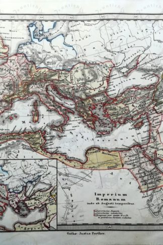 MENKE THEODOR - Orbis Antiqui. Descriptio. in usum scholarum edidit Th. (Theodor) Menke