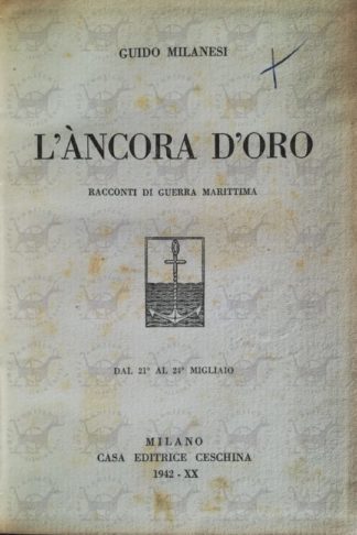 MILANESI GUIDO - L'ancora d'oro