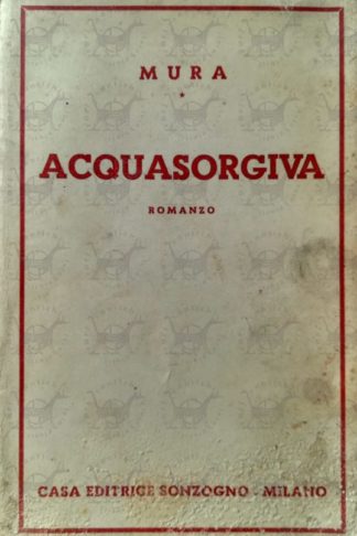 MURA - Acquasorgiva - Copertina anteriore