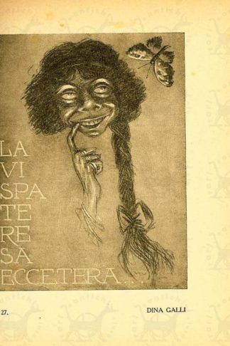 MUSACCHIO ANNIBALE CESARE - Contemporanei 1915 - 1921. Caricature e ritratti disegnati dal vero