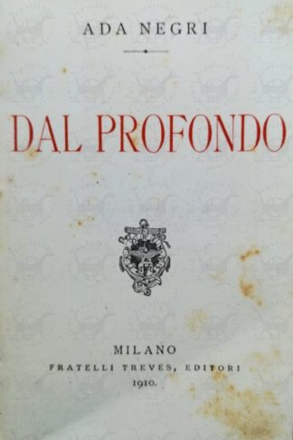 NEGRI ADA - Dal profondo