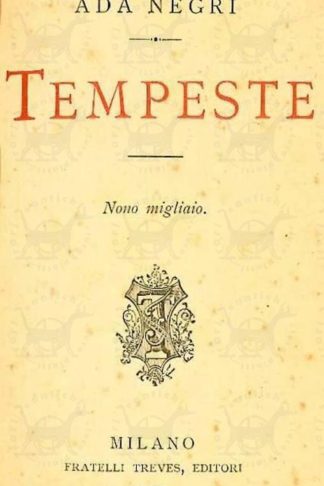 NEGRI ADA - Tempeste 1901