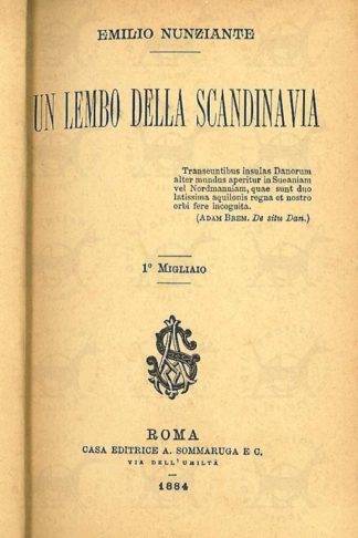 NUNZIANTE EMILIO - Un lembo della Scandinavia