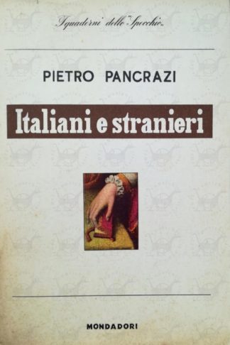 PANCRAZI PIETRO - Italiani e stranieri