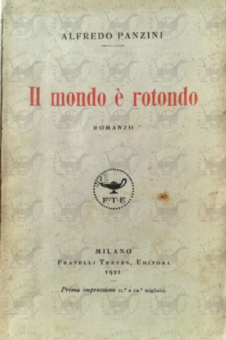 PANZINI ALFREDO - Il mondo è rotondo - Copertina anteriore