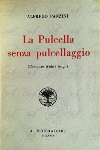 PANZINI ALFREDO - La pulcinella senza pulcellaggio - Frontespizio
