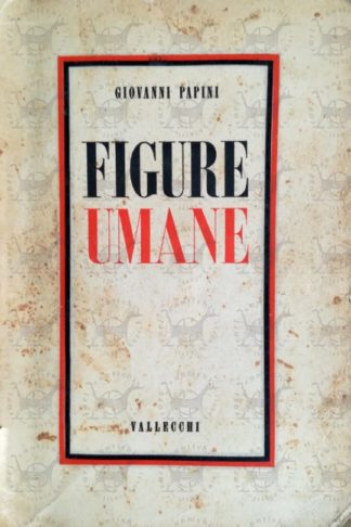 PAPINI GIOVANNI - Figure umane - Copertina anteriore