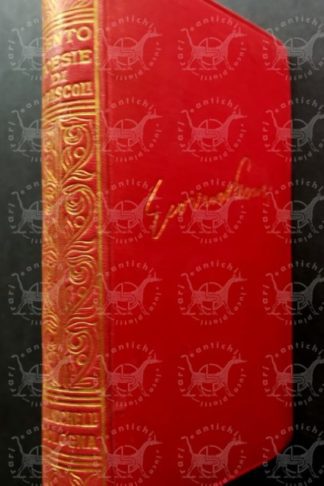 PASCOLI GIOVANNI – Cento poesie - Rilegatura editoriale