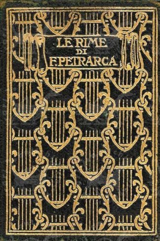 PETRARCA FRANCESCO - Le rime Edizione minuscola