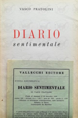 PRATOLINI VASCO - Diario sentimentale