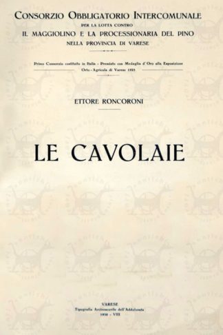 RONCORONI ETTORE - Le cavolaie