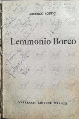 SOFFICI ARDENGO - Lemmonio Boreo - Frontespizio