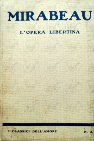 MIRABEAU – L’opera libertina