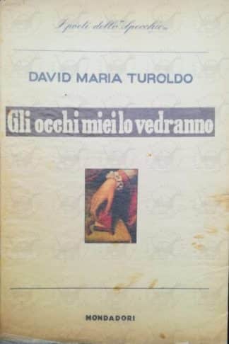 TUROLDO DAVID MARIA - Gli occhi miei lo vedranno. Poesie