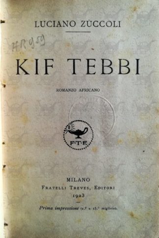 ZUCCOLI LUCIANO - Kif Tebbi - Frontespizio