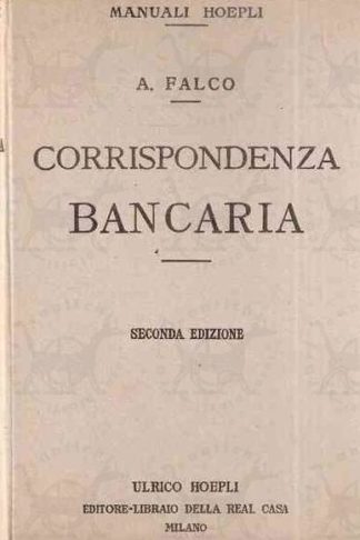 FALCO ALBERTO - Corrispondenza bancaria