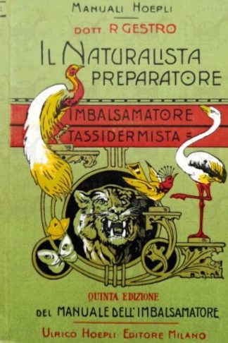 GESTRO RAFFAELE - Il naturalista preparatore 1915