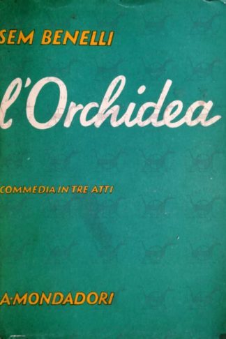 BENELLI SEM - L'orchidea - Copertina anteriore