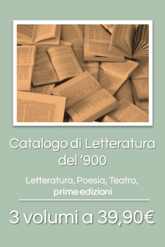 Catalogo - Letteratura del ‘900 in offerta