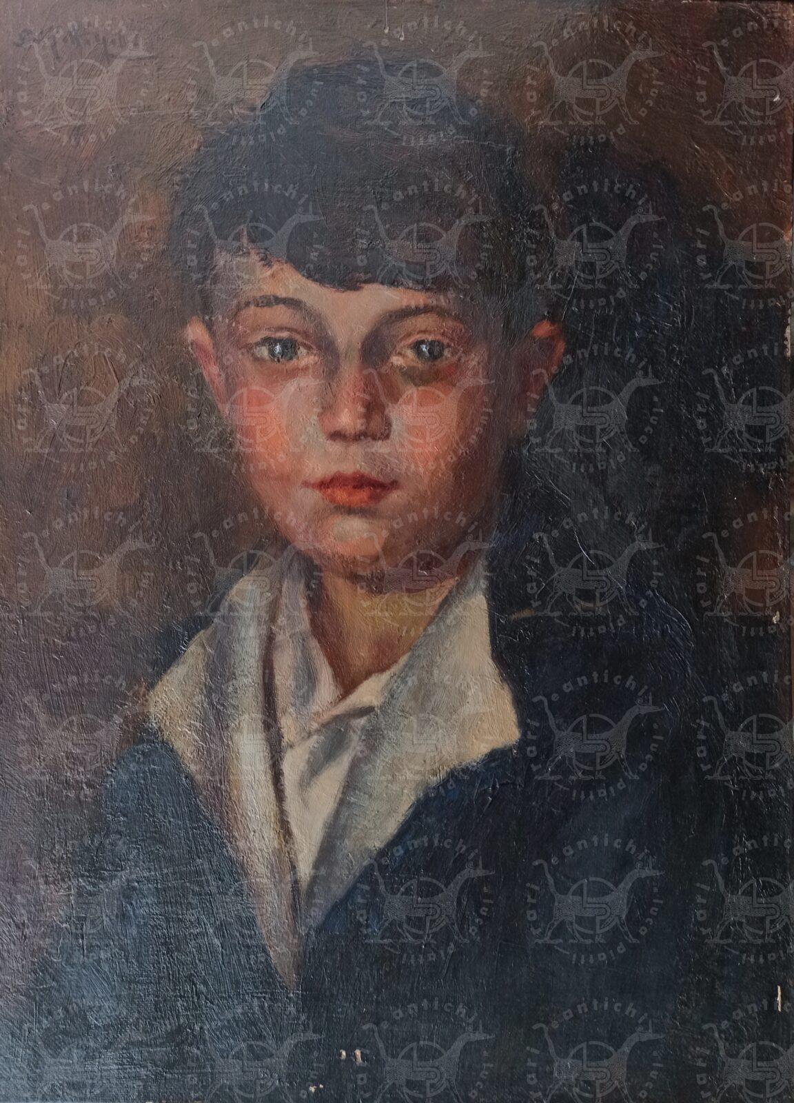 Angelo Bottigelli - Studio per ritratto Impressione