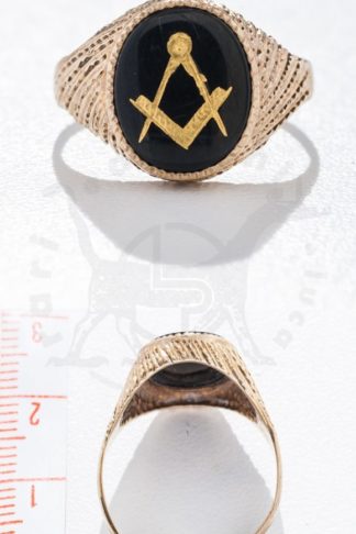 Massoneria_Anello_massonico_Inghilterra_XX_secolo