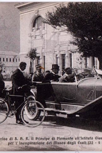 Cartolina_d_epoca_Como_Principe_ Umberto_di_Savoia_Lago_di_Como