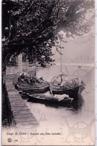 Cartolina_d_epoca_Como_Tremezzina_Tremezzo_Villa_Carlotta_Lago_di_Como