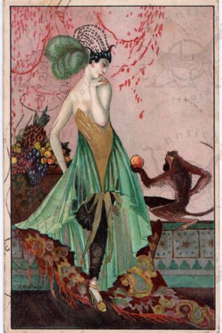 Cartolina_d_epoca_Montedoro_Marco_Donnine_in_costume