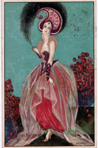 Cartolina_d_epoca_Montedoro_Marco_Donnine_in_costume
