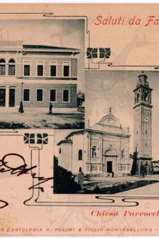 Cartolina_d_epoca_Treviso_Trevignano_frazione_Falzé